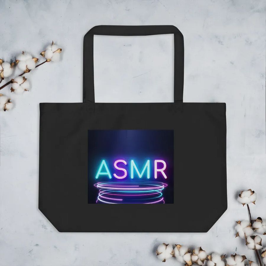 Neon ASMR Sensation Tote Bag product image (3)