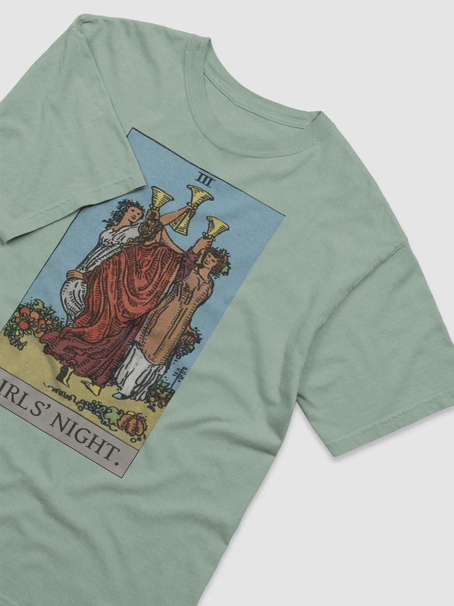 Girls' Night Tarot 3 of Cups - Unisex Tee product image (40)