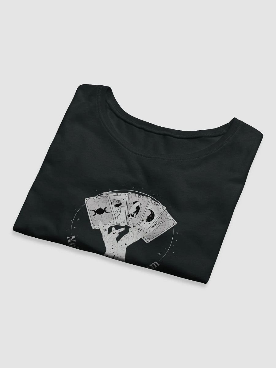Nobody Tell My Mom Cropped Tee (White Design) product image (15)