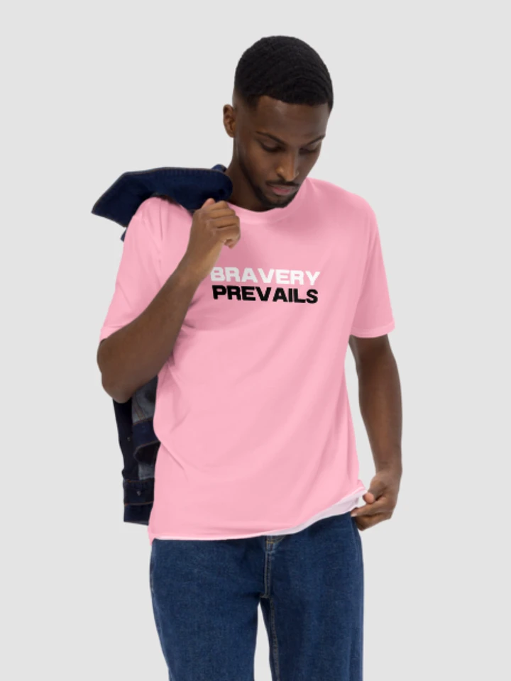 Breast Cancer Awareness: Bravery Prevails T-Shirt - Pink product image (1)