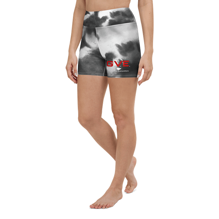 Good Vibez Everywhere Women Yoga Shorts product image (1)