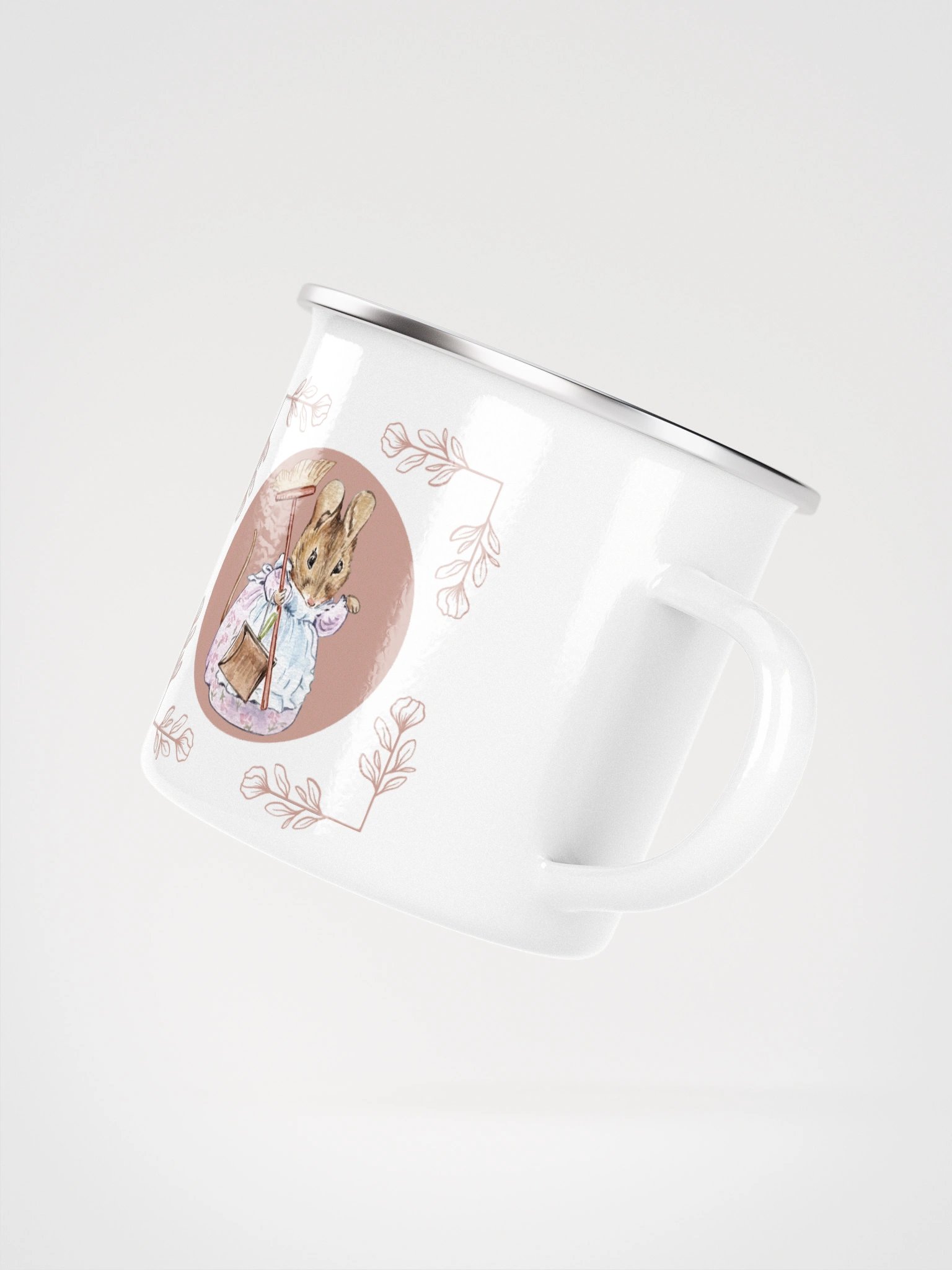 Whimsical Mouse Enamel Adventure Mug product image (3)