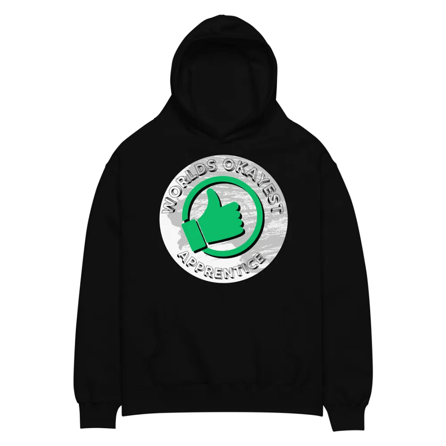 World's Okayest Apprentice Emblem Hoodie product image (4)