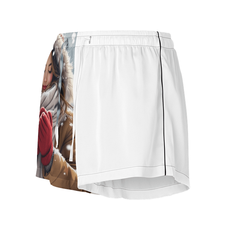 Snowy Forest Women's Cozy Shorts product image (1)