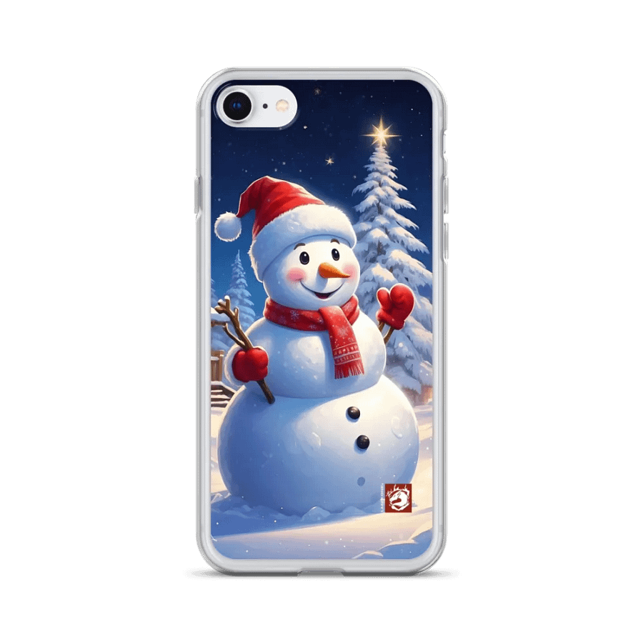Cheerful Snowman iPhone® Case product image (24)