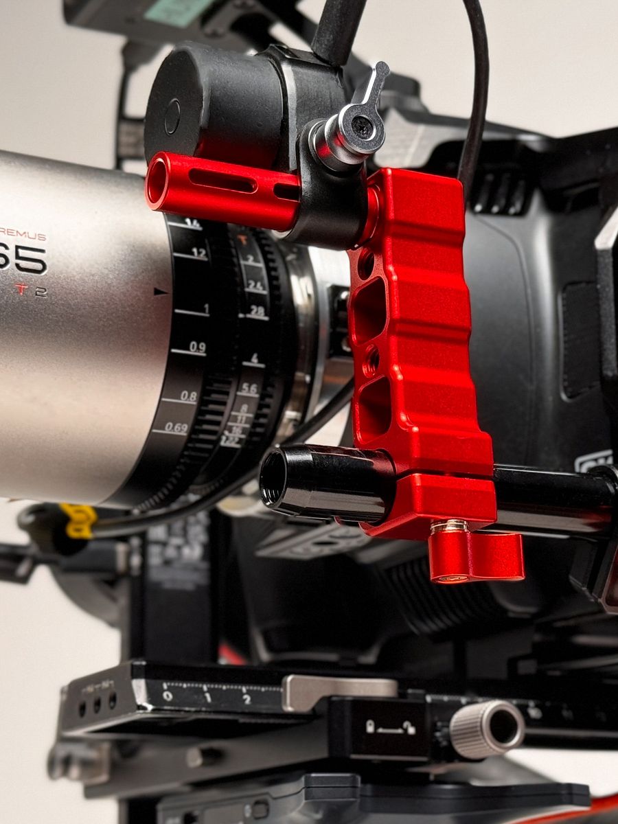 Copy of Gimbal FIZ Riser (RED) for DJI RS2, RS3, RS4 product image (2)