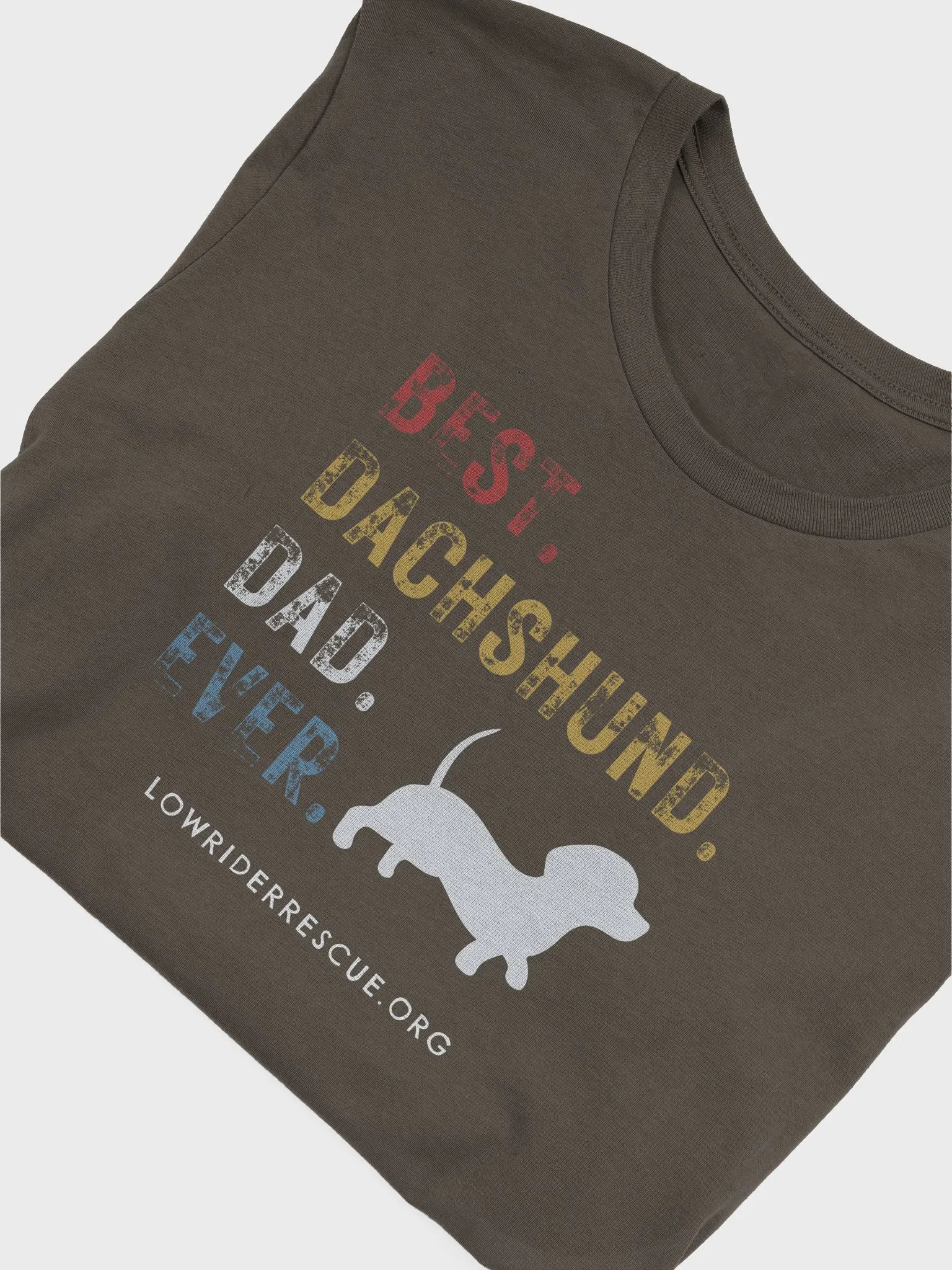 Best Dachshund Dad Ever Low Rider Dachshund Rescue product image (1)