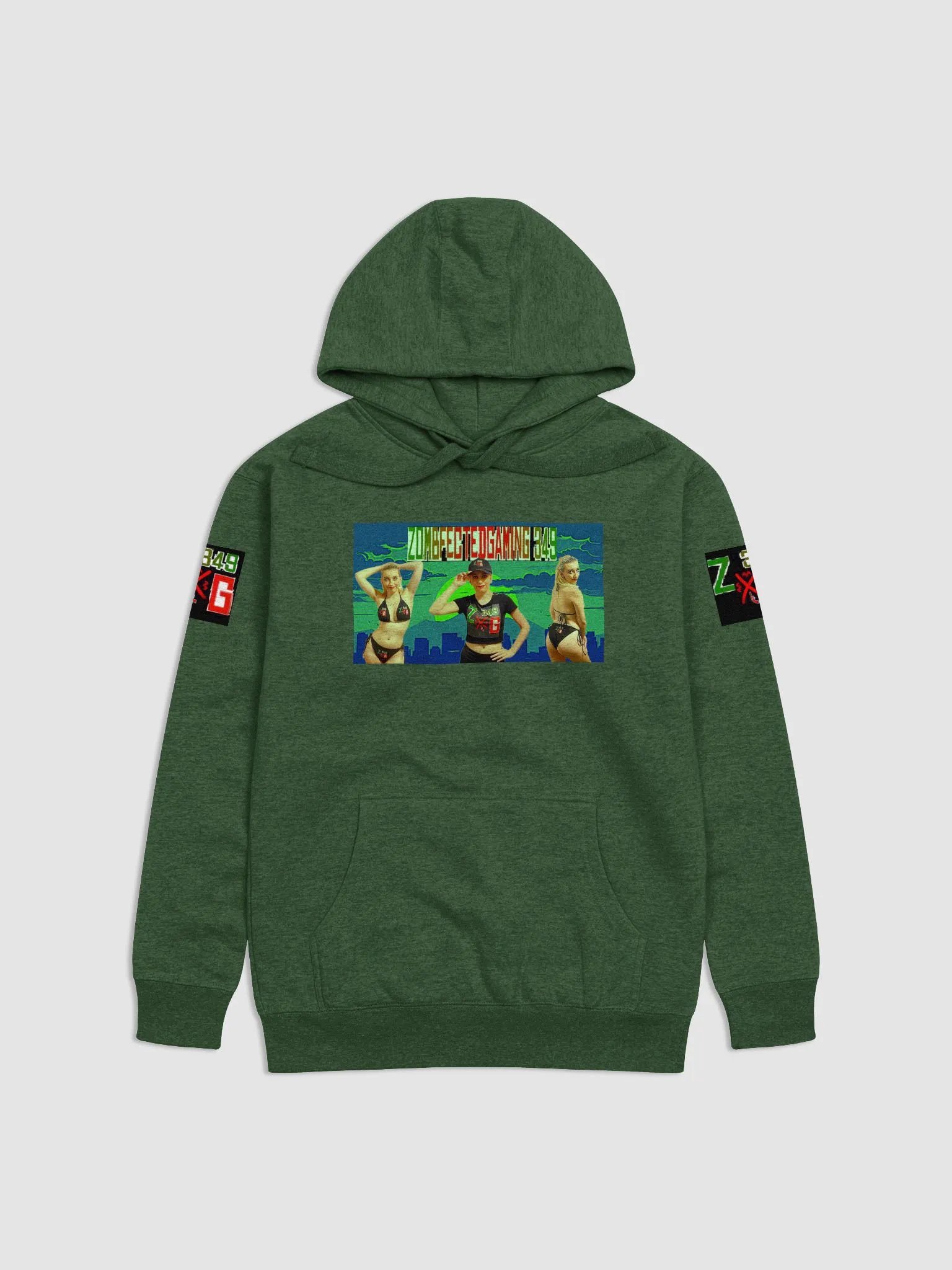 ZombfectedGaming 349 Model Poster Girl #1 Hoodie product image (1)