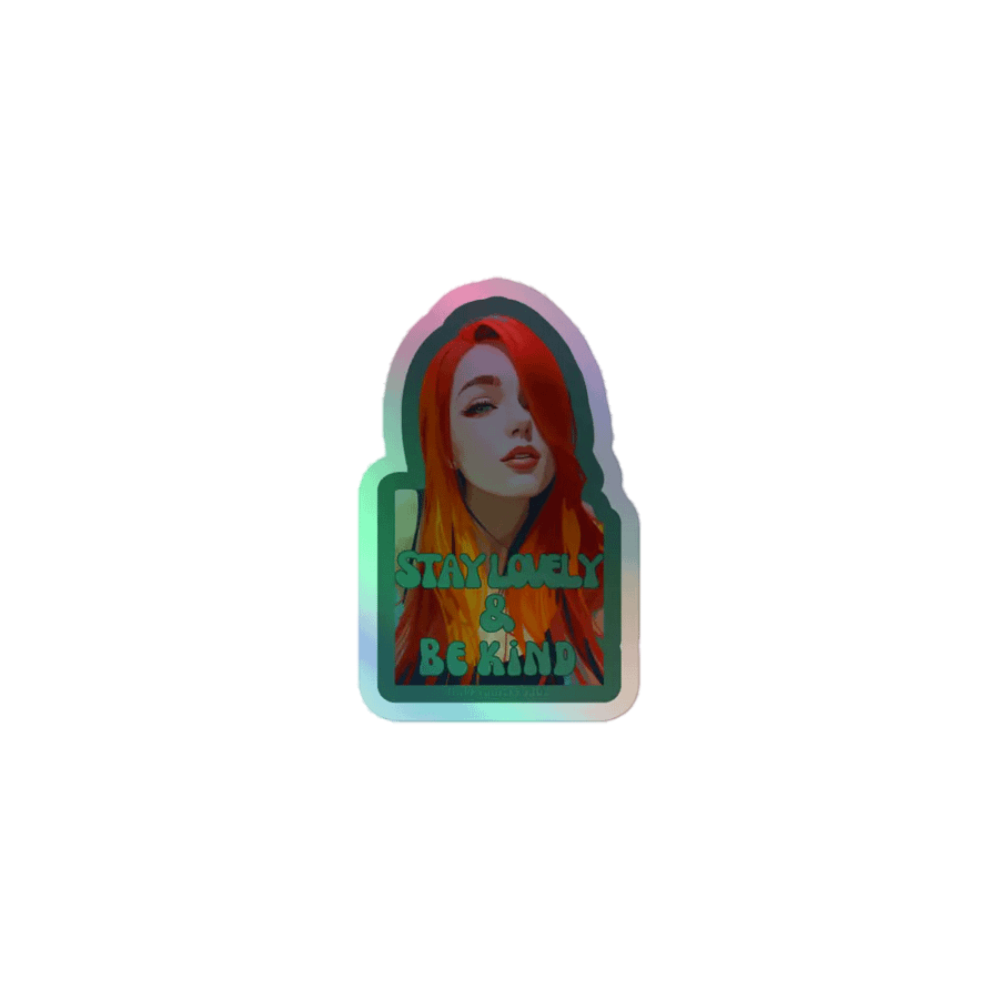 Stay Lovely & Be Kind Single Retro Holo product image (1)