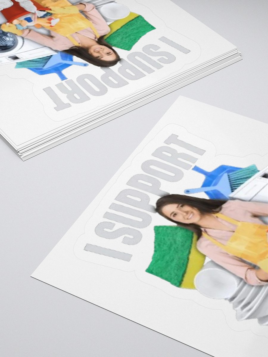 I Support Women's Sports Sticker product image (4)