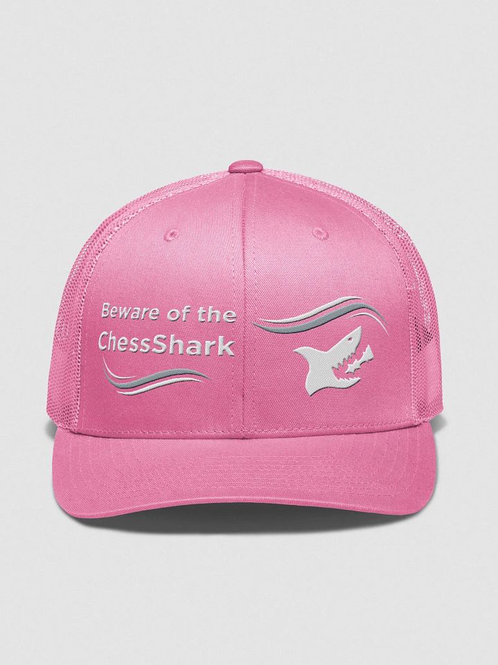 ChessSharkz Pink Trucker Cap product image (1)