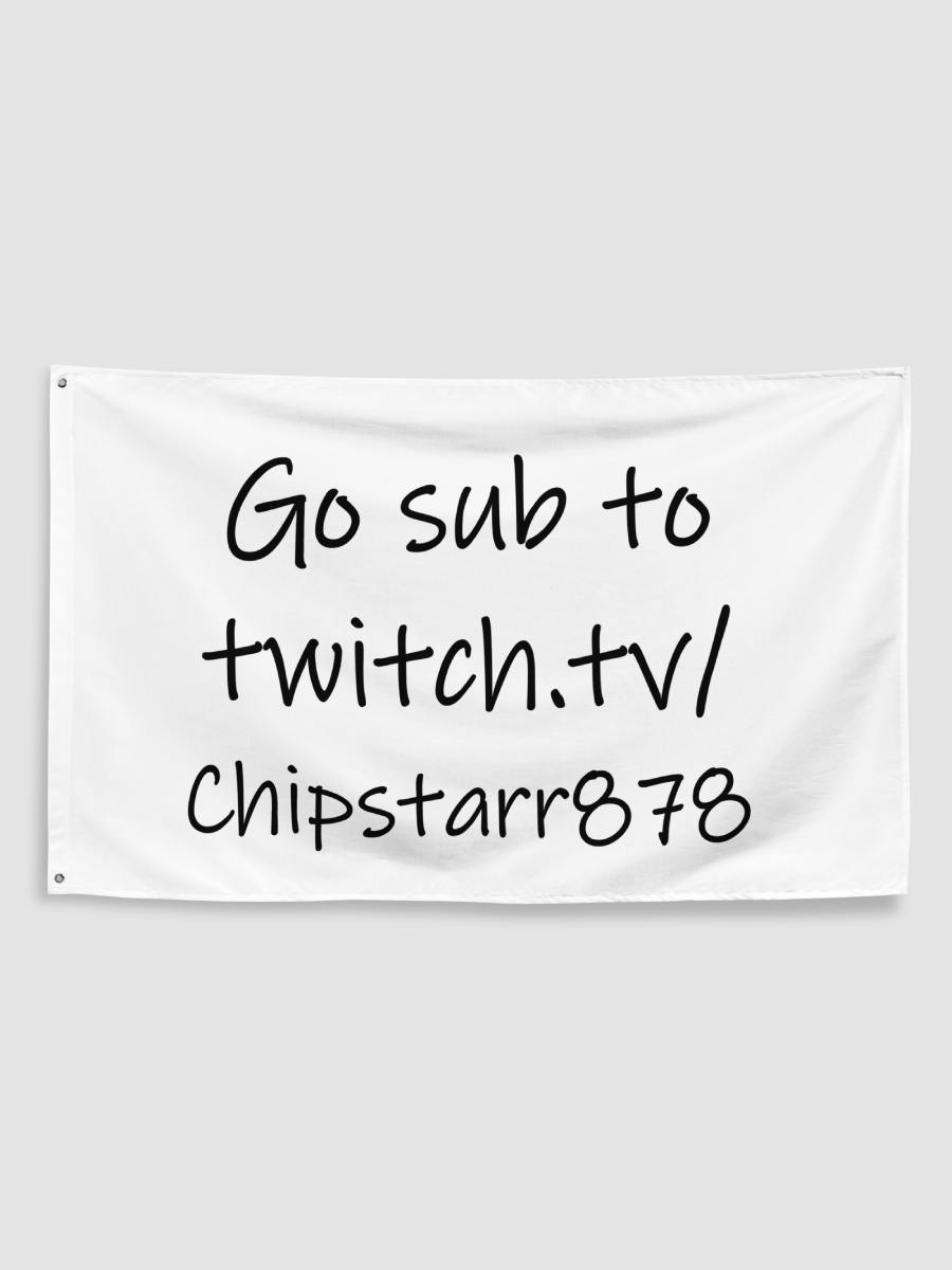 Chipst8Subscribe Flag product image (2)