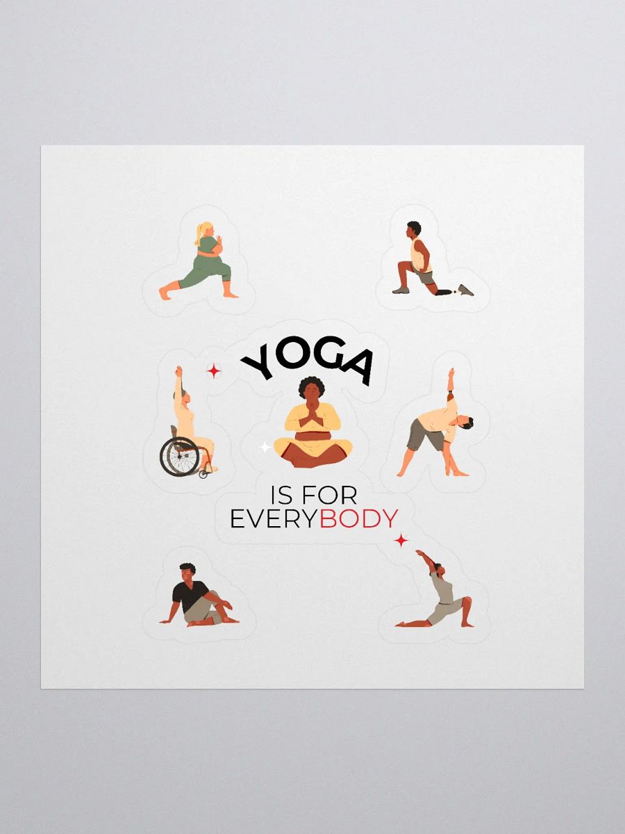 Yoga for Everybody Sticker product image (1)