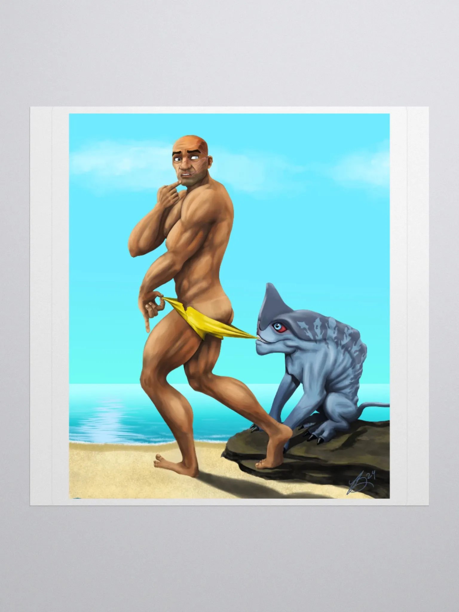 Beach Wrecker Sticker product image (1)