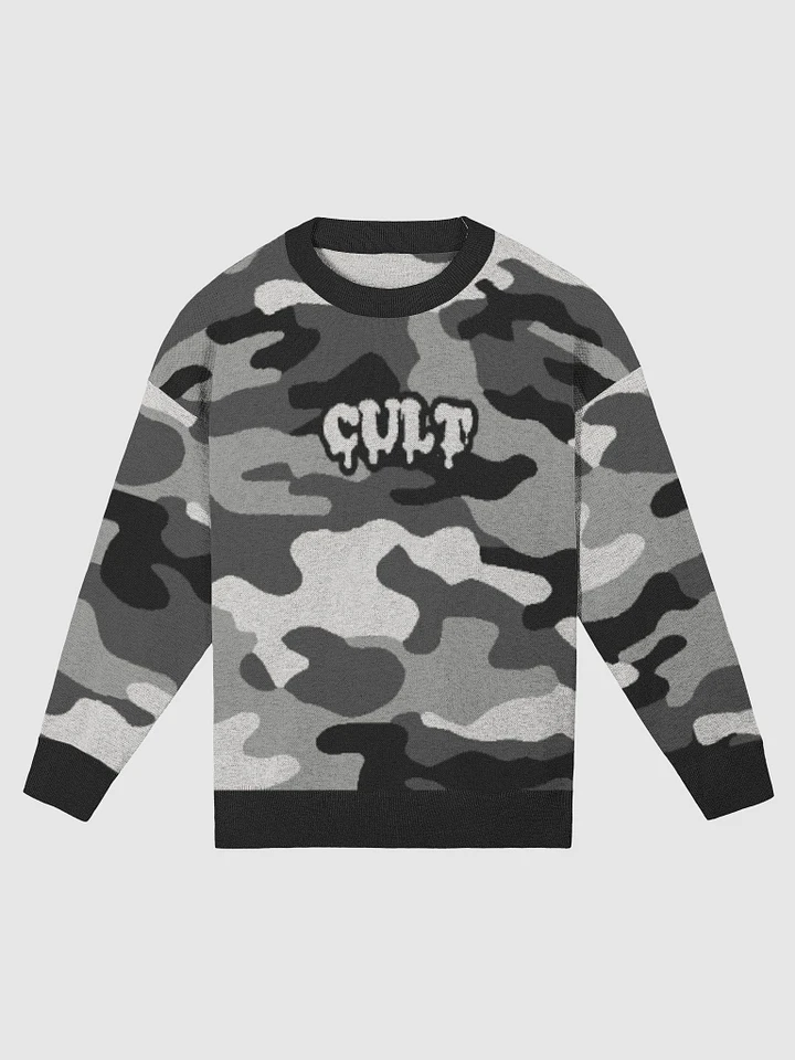 CULT CAMO KNITTED SWEATER product image (2)