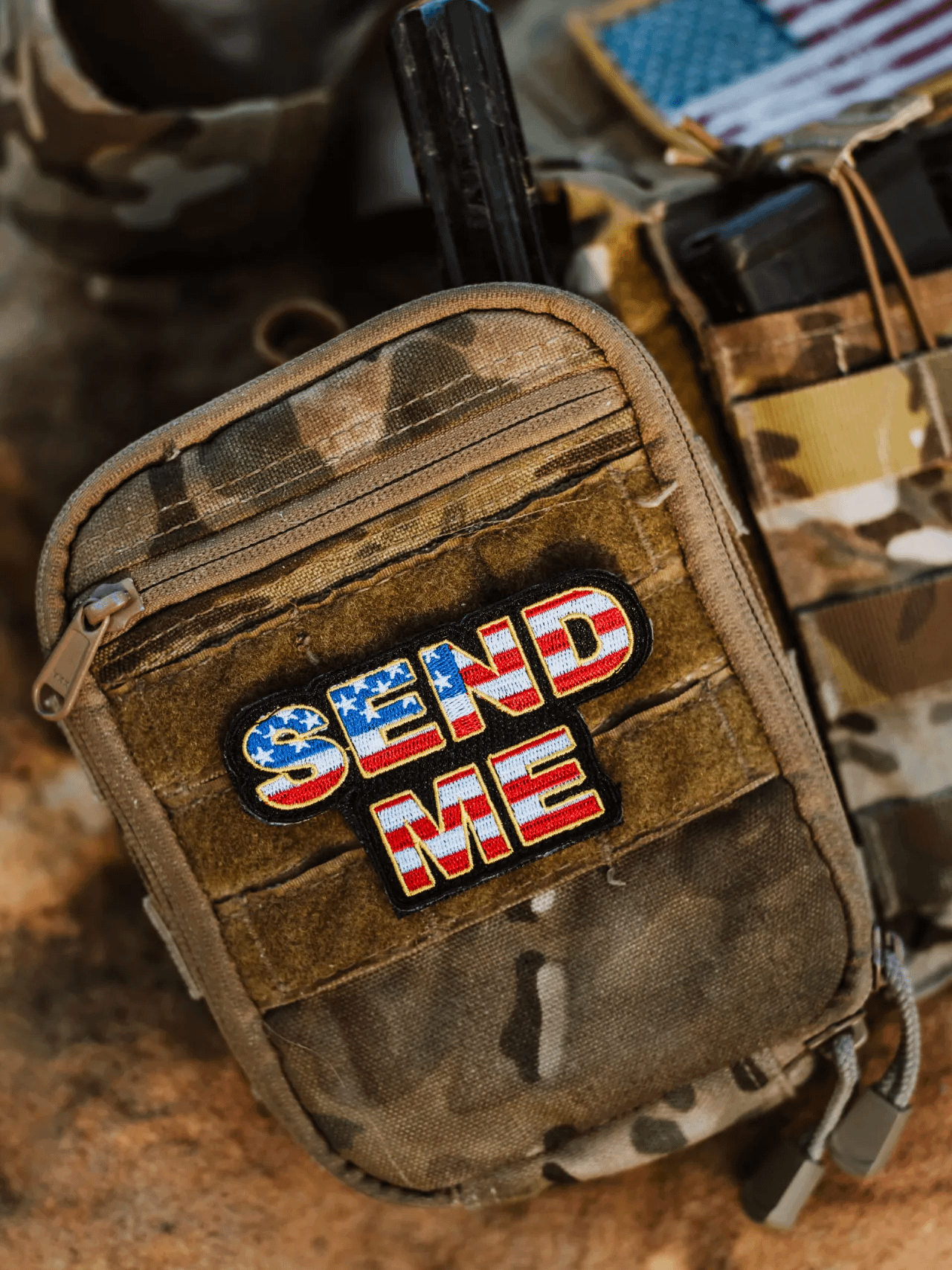 SEND ME Tactical Velcro Patch product image (1)