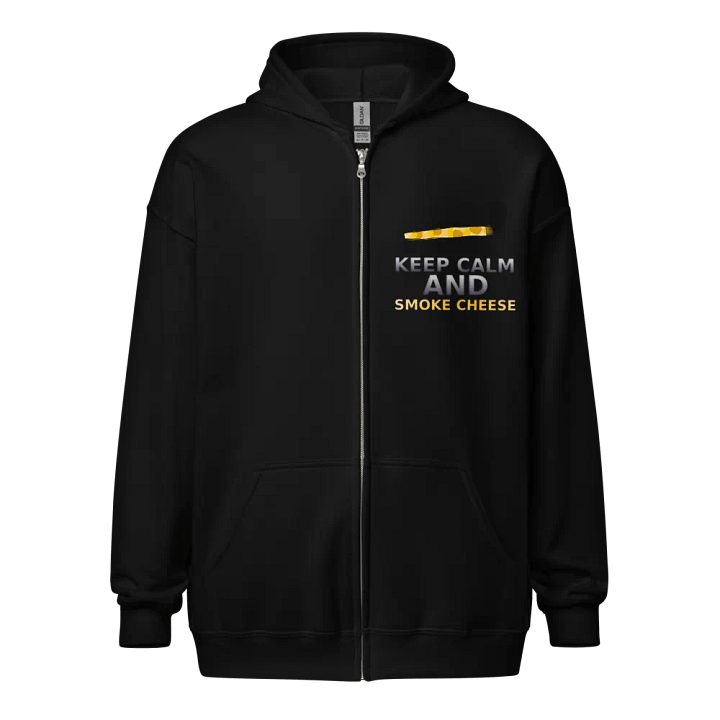 Cheese Smoking Hoodie (Zip Up) product image (1)