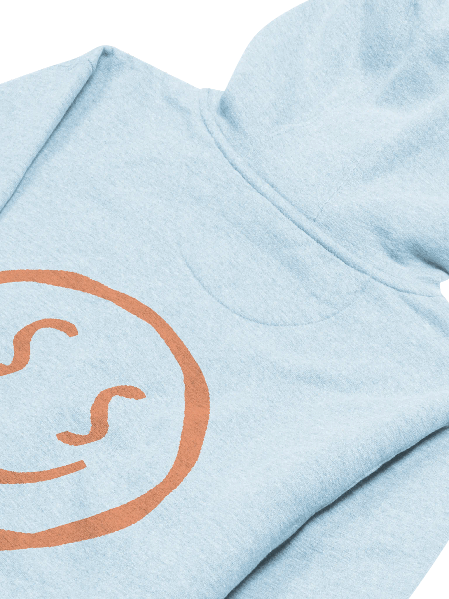 Silly Smile Hoodie Blue product image (4)