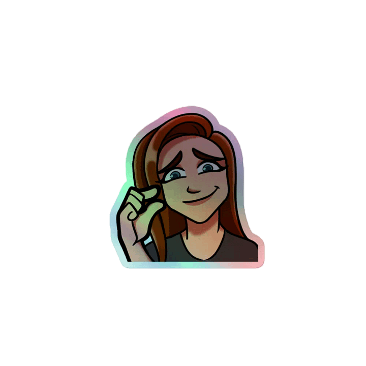 Smol Holographic sticker product image (1)