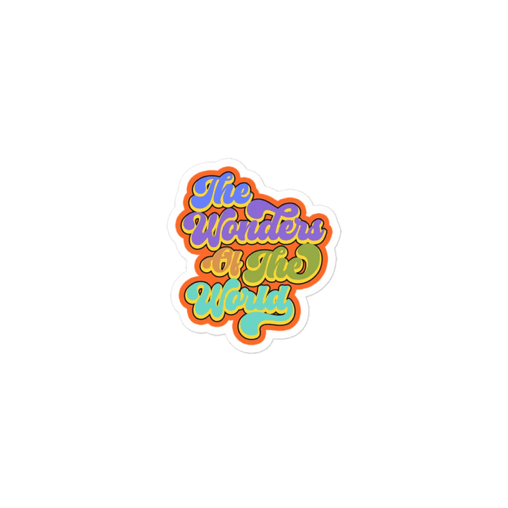 Wonders Die-Cut Magnetic Stickers product image (1)