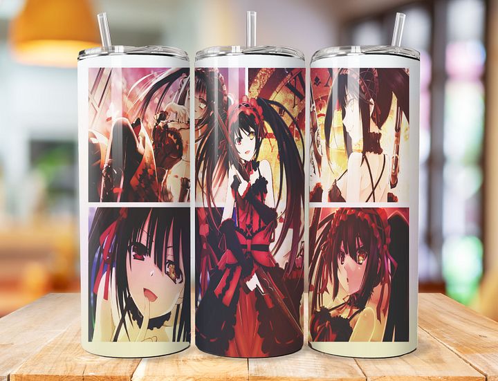 Kurumi Tokisaki 20 oz Stainless Steel Tumbler – Date A Live Inspired Design product image (1)