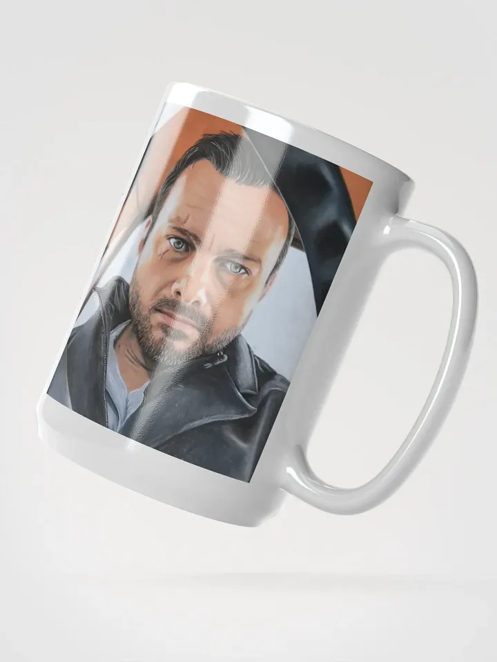 Through the Lens – Jeff Teravainen Pastel Portrait Mug (15 oz) product image (2)