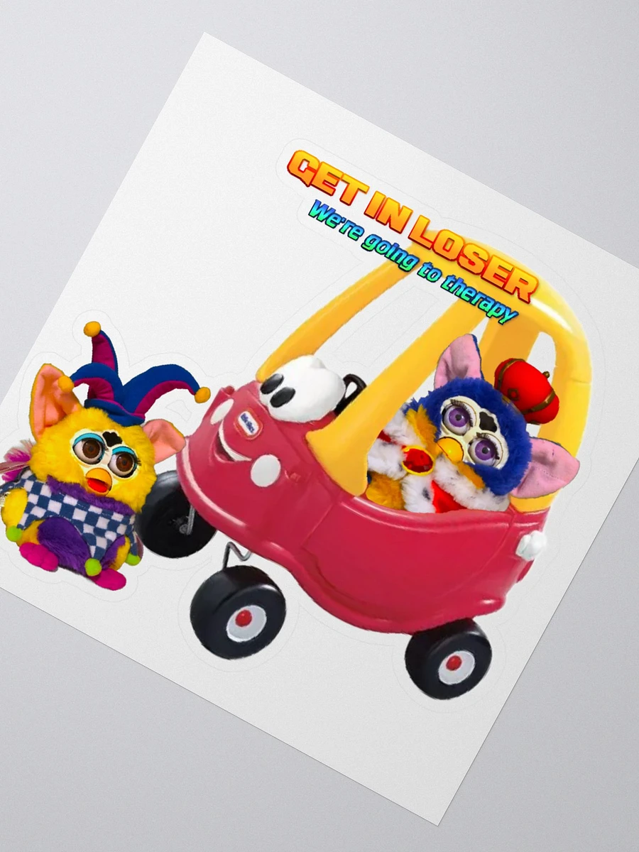 Get In Loser Chuckles Sticker product image (2)
