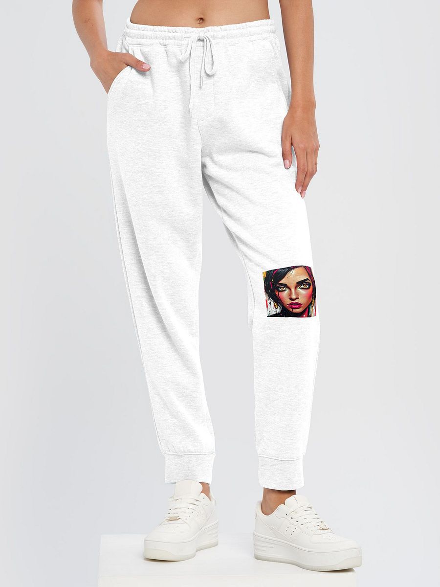 Golden Gaze Artistic Fleece Joggers product image (6)