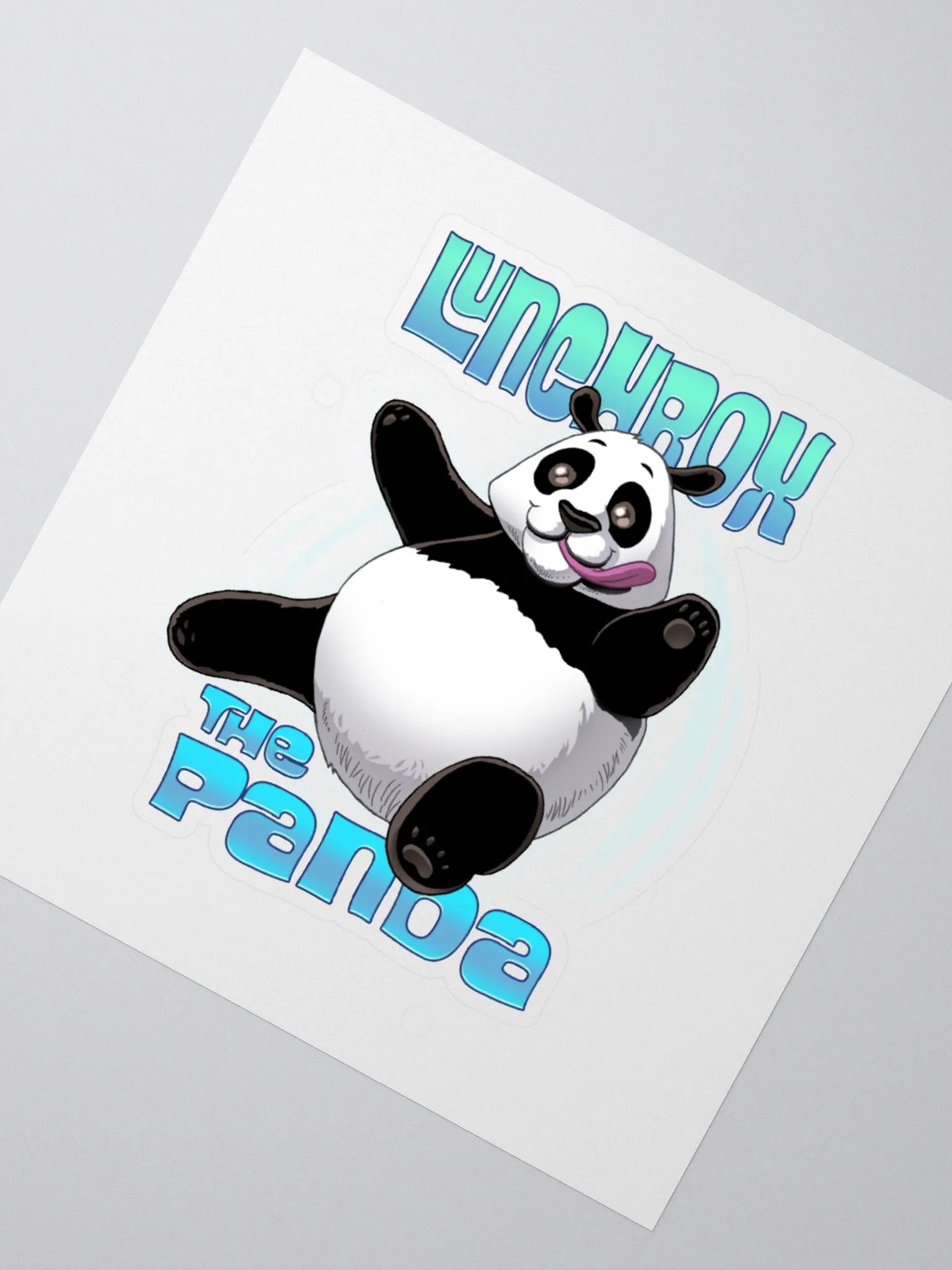 Lunchbox The Panda Sticker product image (4)