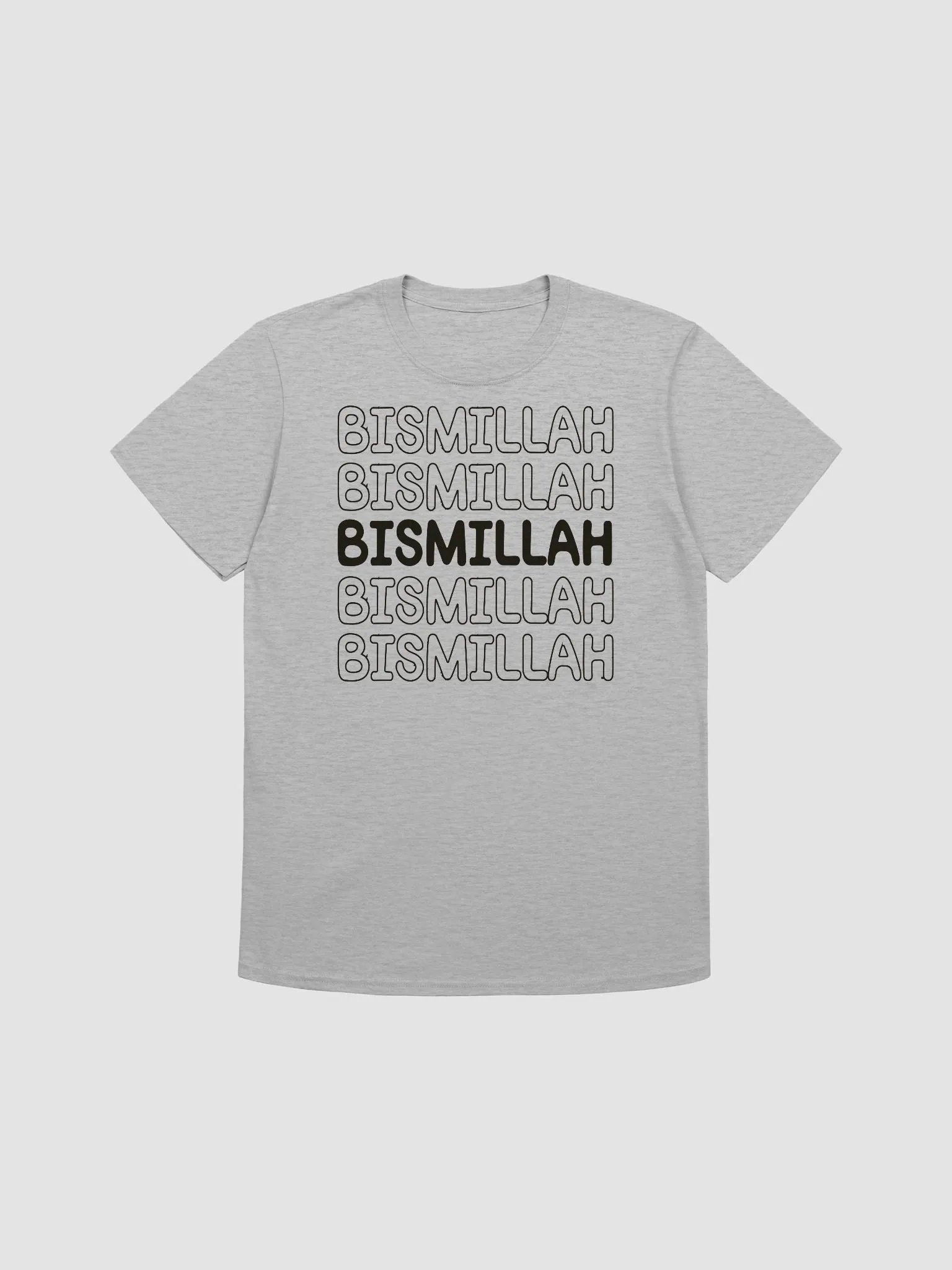 BISMILLAH Block Print T-Shirt product image (1)