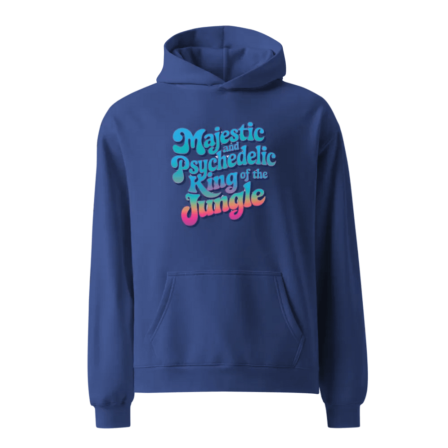 Psychedelic Jungle King Hoodie product image (2)