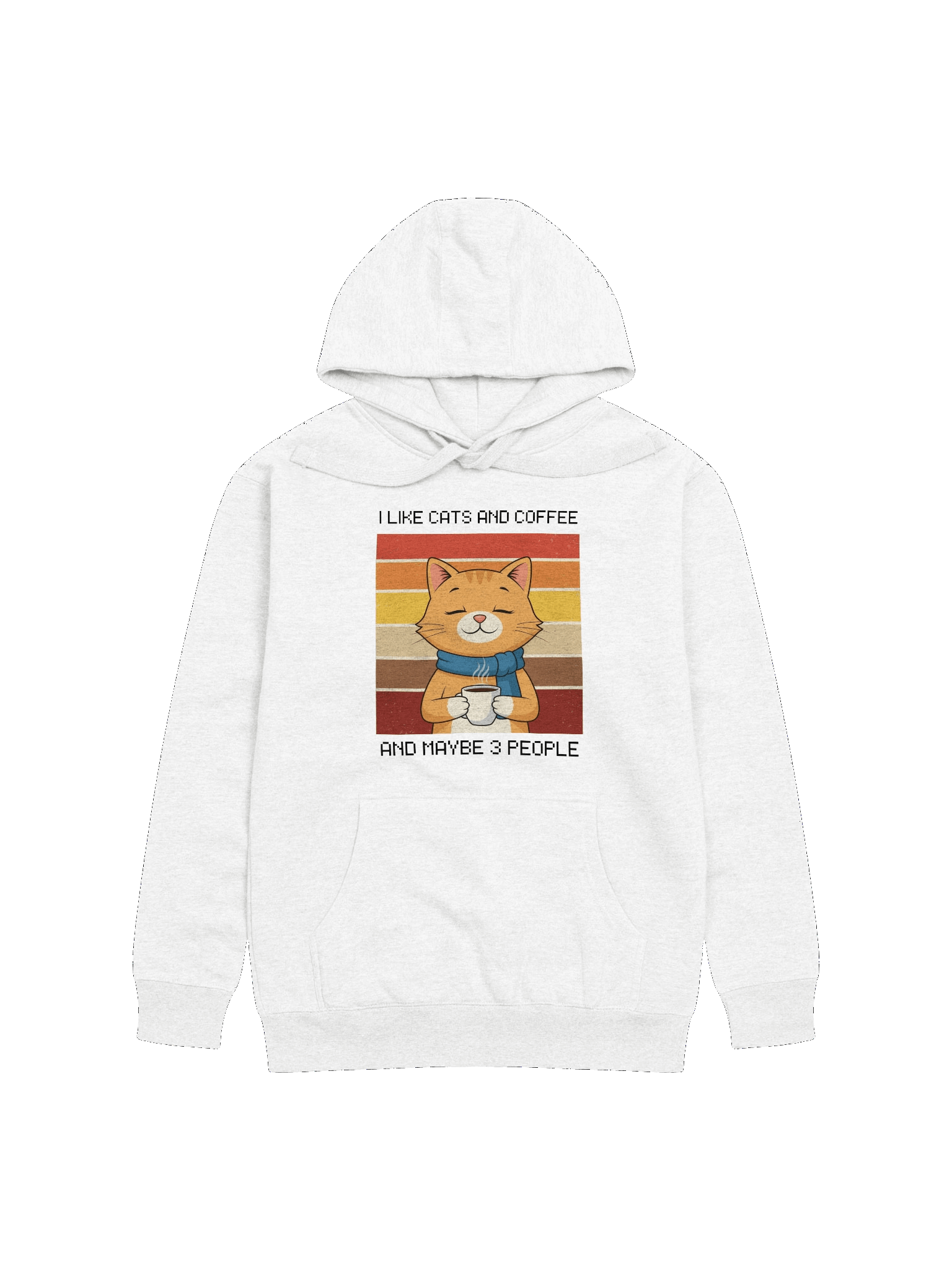 Cozy Cat Coffee Hoodie product image (2)