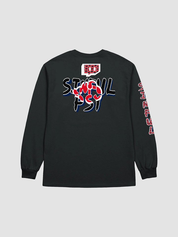 Gengar X Itachi (Akatsuki) Gildan Ultra Cotton Long Sleeve T-Shirt product image (2)