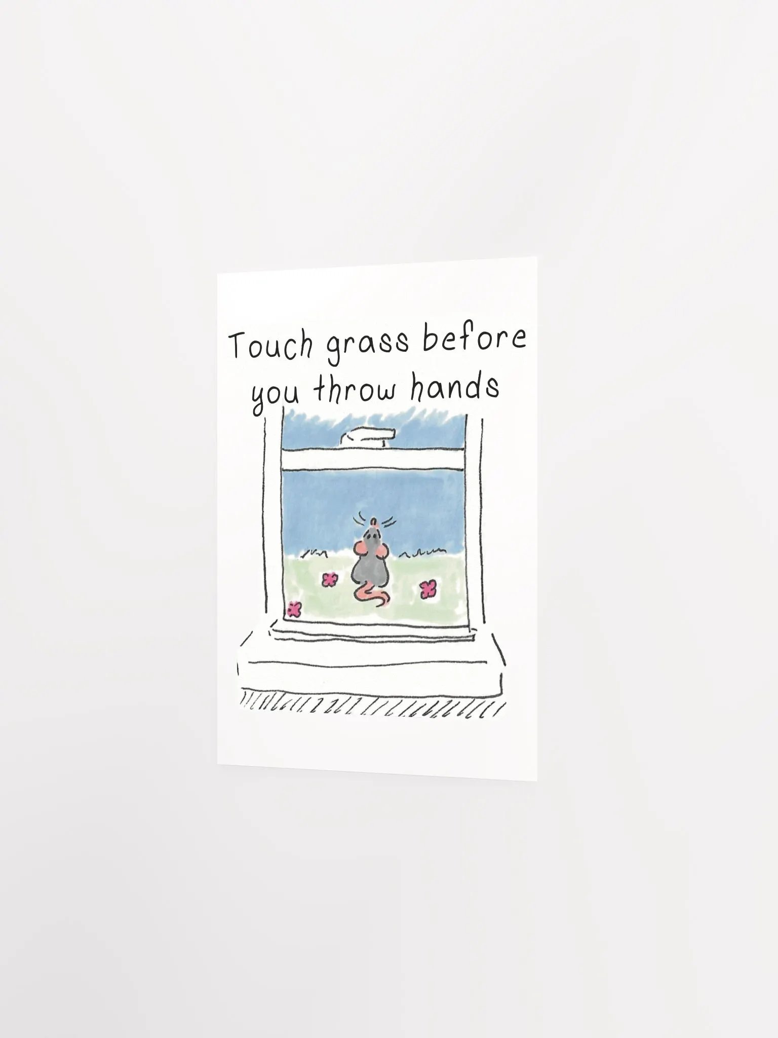 Touch Grass Print product image (9)