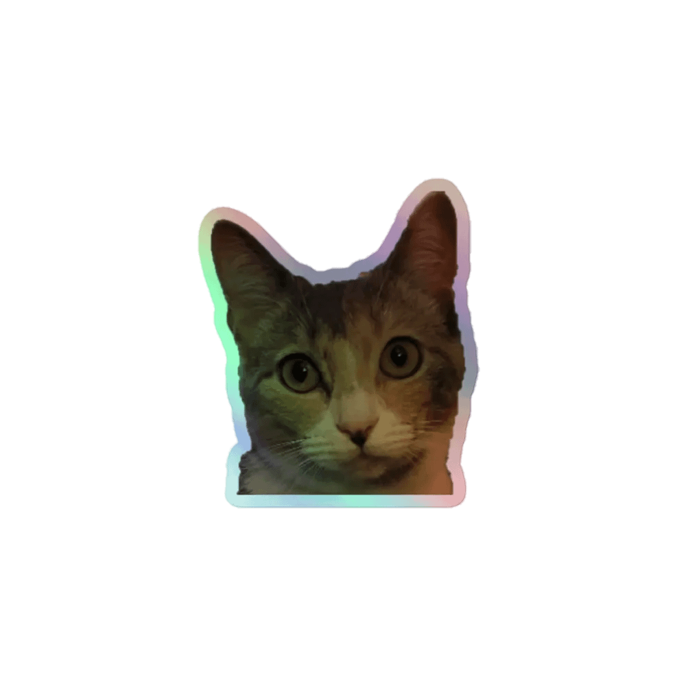 Waffles the Cat Sticker product image (1)