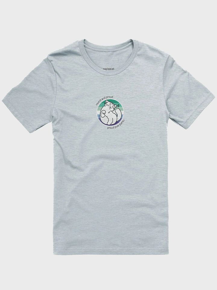 Round and Proud Manul Gay MLM Version - Bella+Canvas Unisex T-Shirt product image (6)