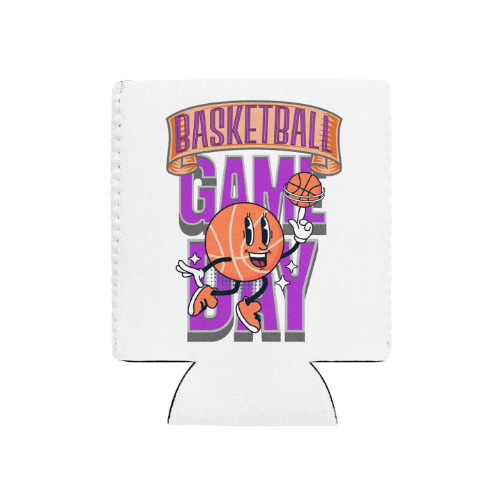Game Day Basketball Coozie Can Cooler product image (1)