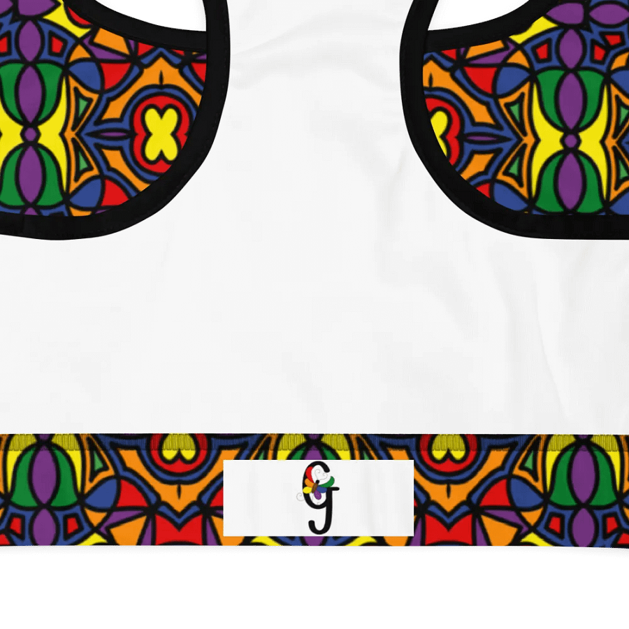Pride Abstract (3) - Sports Bra product image (8)