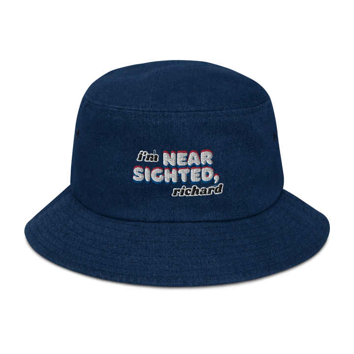 I'M NEARSIGHTED, RICHARD denim bucket hat product image (21)
