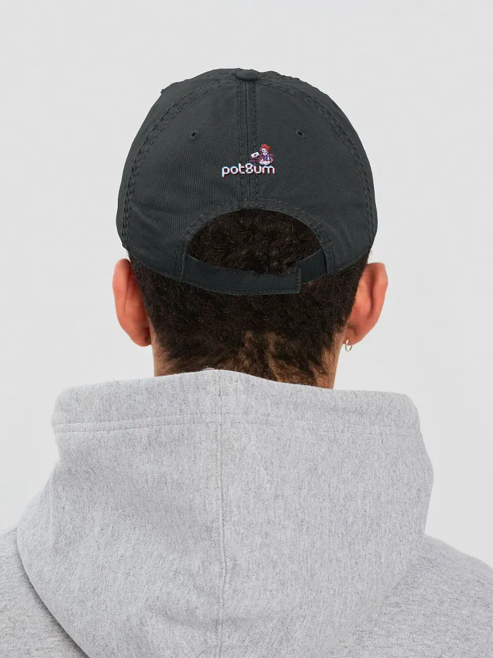 CURLY FRY CLUB distressed dad hat product image (2)
