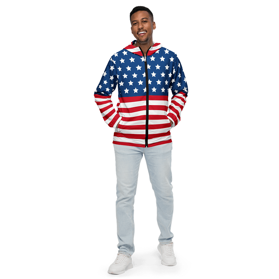 Patriot's Pride All-Over Windbreaker product image (1)