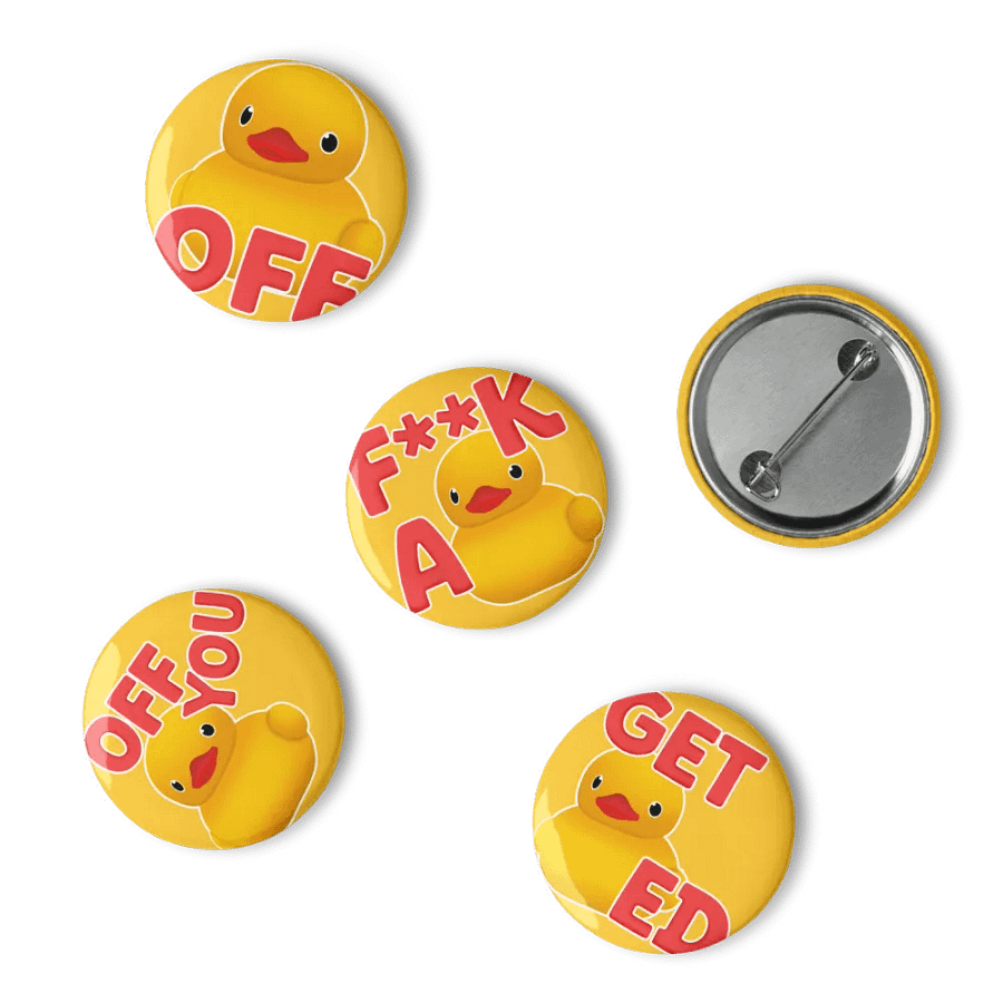 Ducks badge set product image (7)