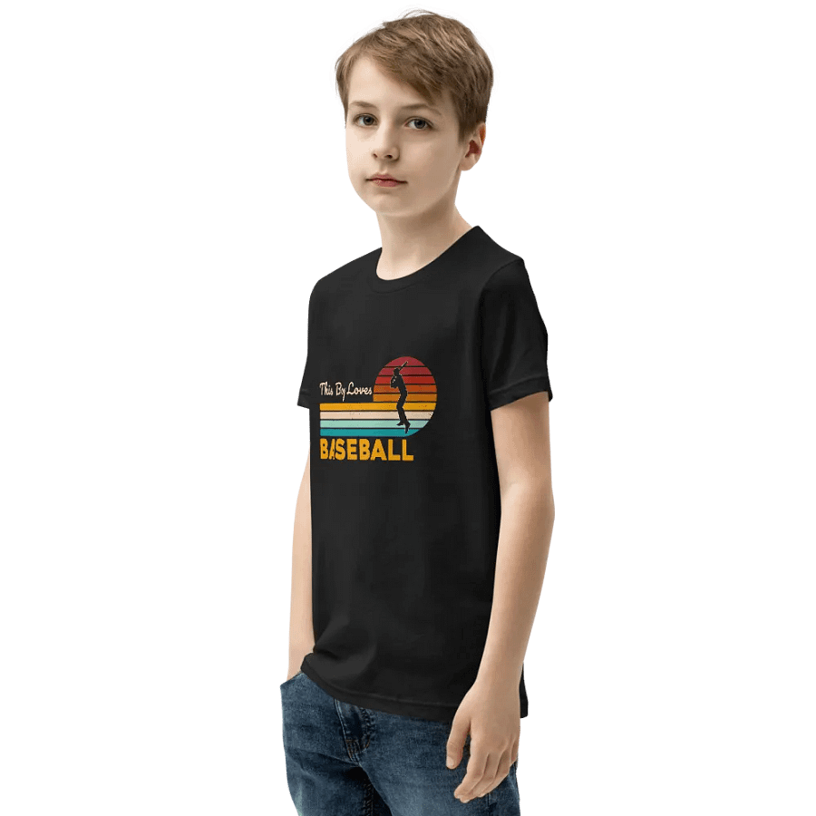 Sunset Baseball Youth T-Shirt product image (4)