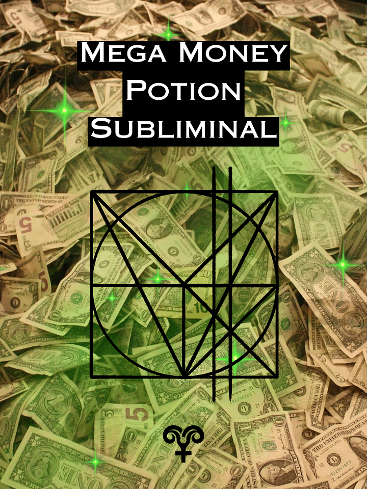 MEGA MONEY POTION Subliminal for Manifesting Money, Wealth and Abundance Fast! product image (1)