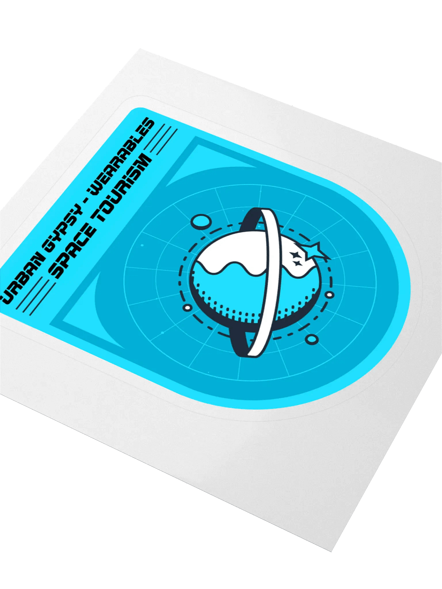 Space Tourism Kiss Cut Stickers product image (3)