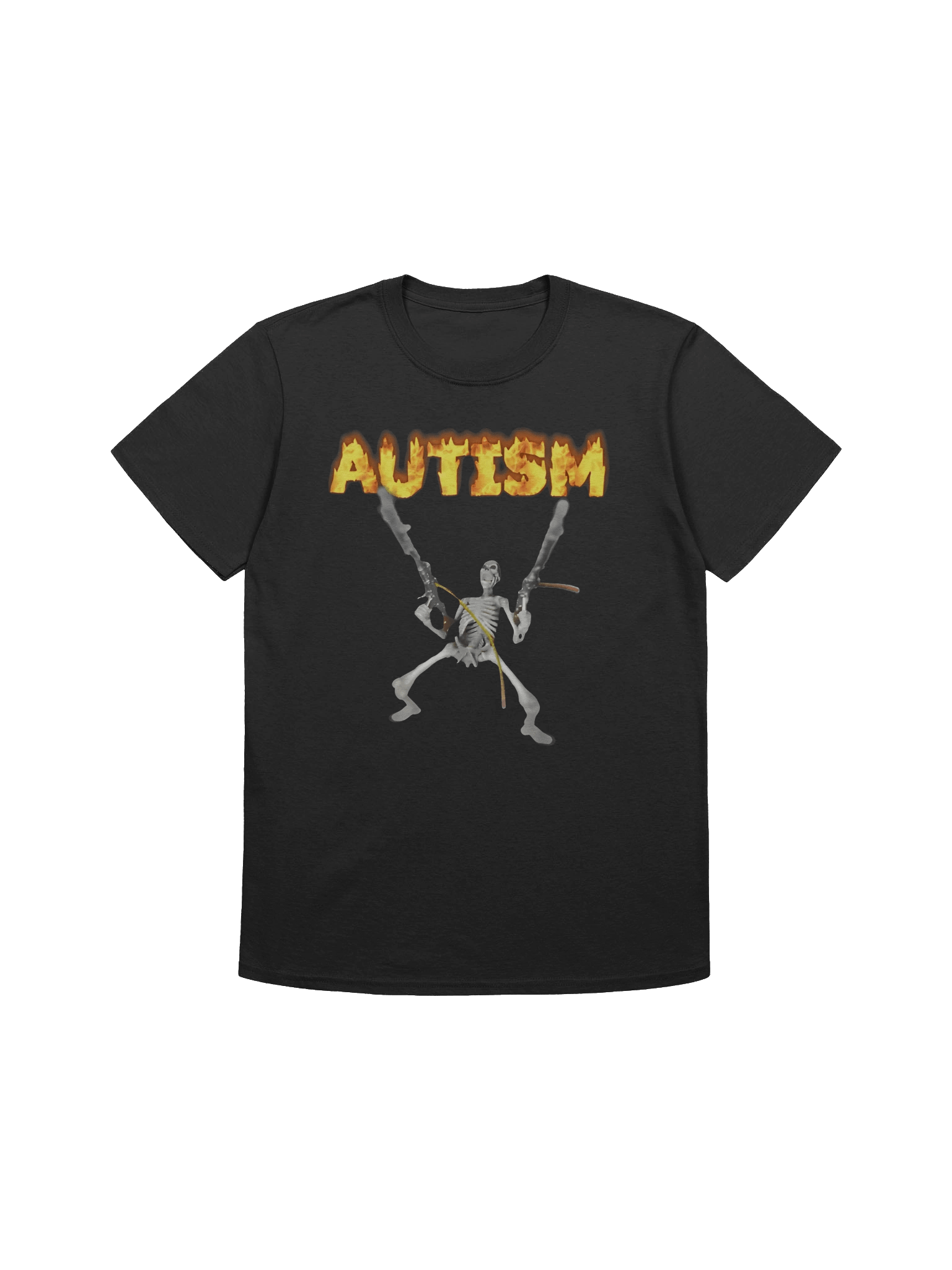 Autism Skeleton Meme T-Shirt product image (1)