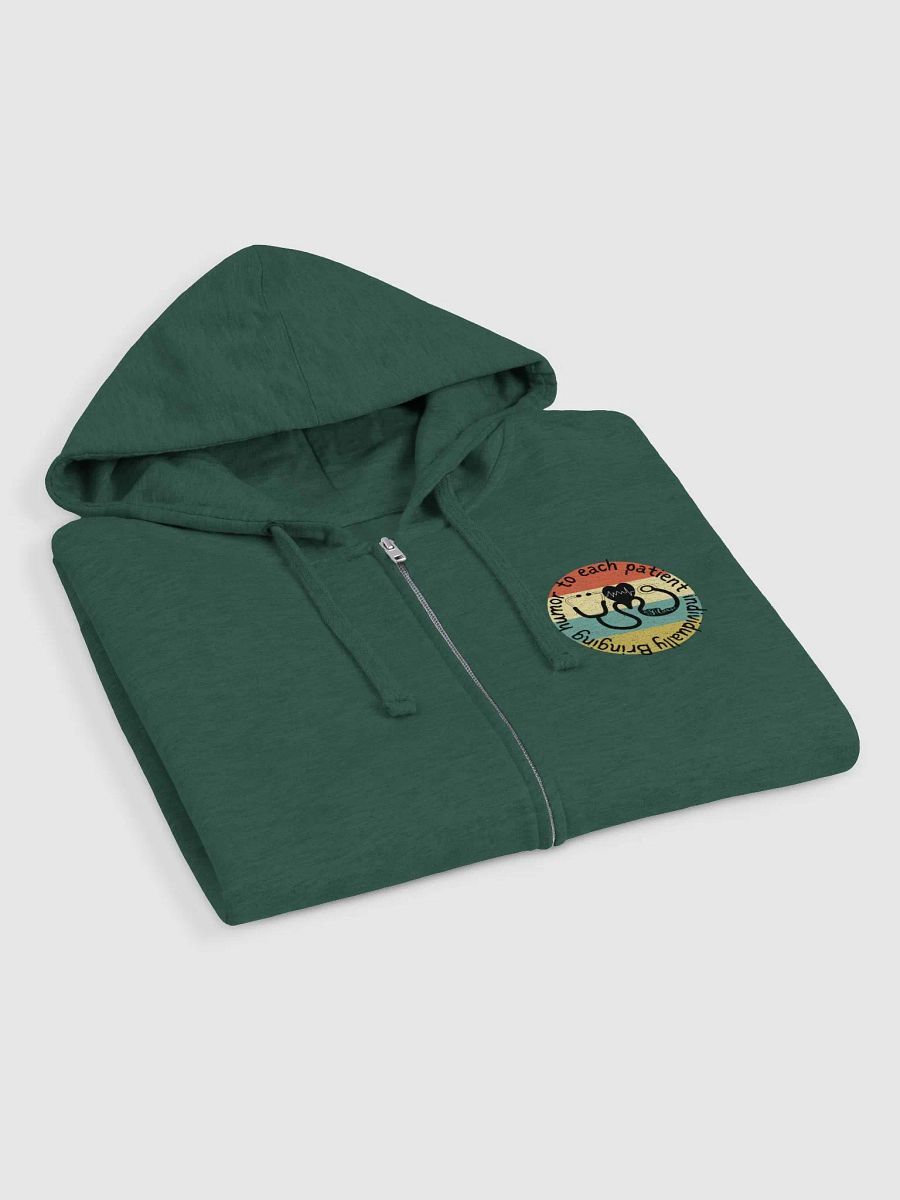 Bringing humor to each patient individually Retro Zip-Up Hoodie product image (9)