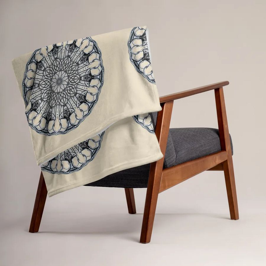 Mystic Mandala Throw Blanket product image (6)