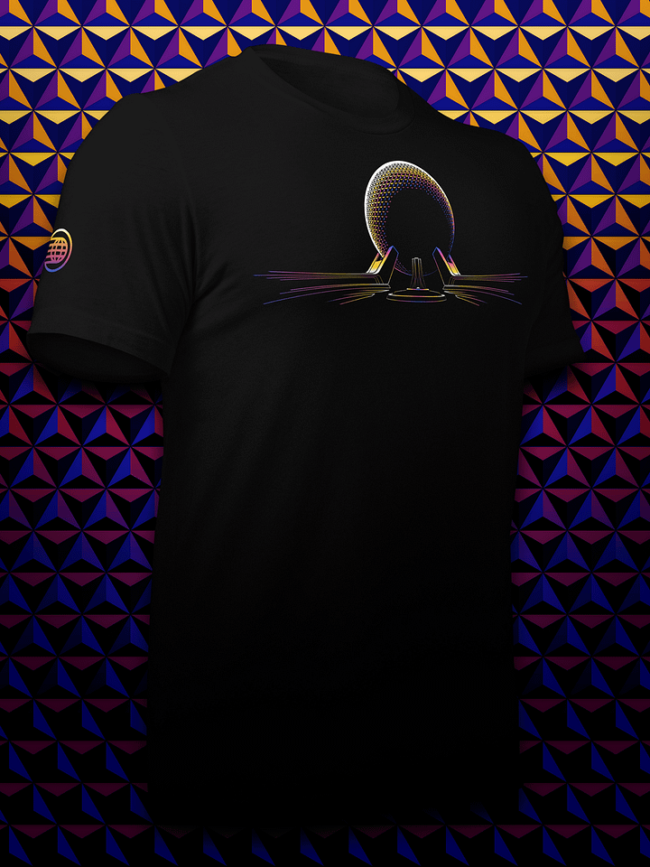GEOSPHERE Line Art Unisex T-shirt product image (2)