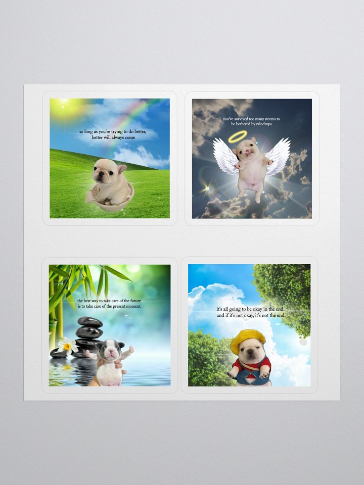 pibble love stickers ("5.5 x "5.5) product image (1)